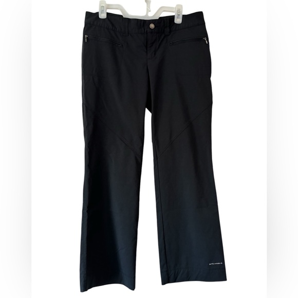 Columbia SHORT Length Omni-Shield Straight Leg Black Anytime Pants - Picture 1 of 6